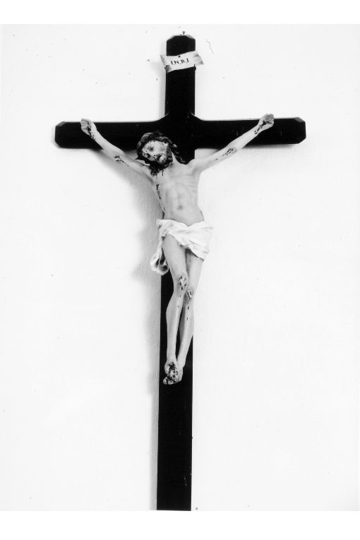 Cristo crocifisso (crocifisso) - bottega salentina (seconda metà sec. XIX)
