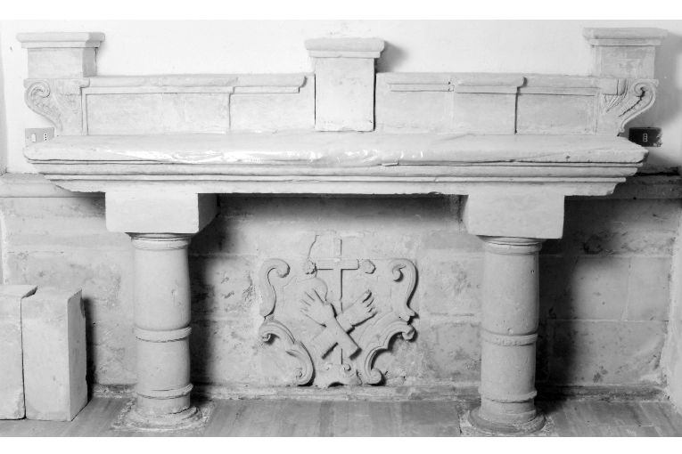 altare - ambito salentino (seconda metà sec. XVII)