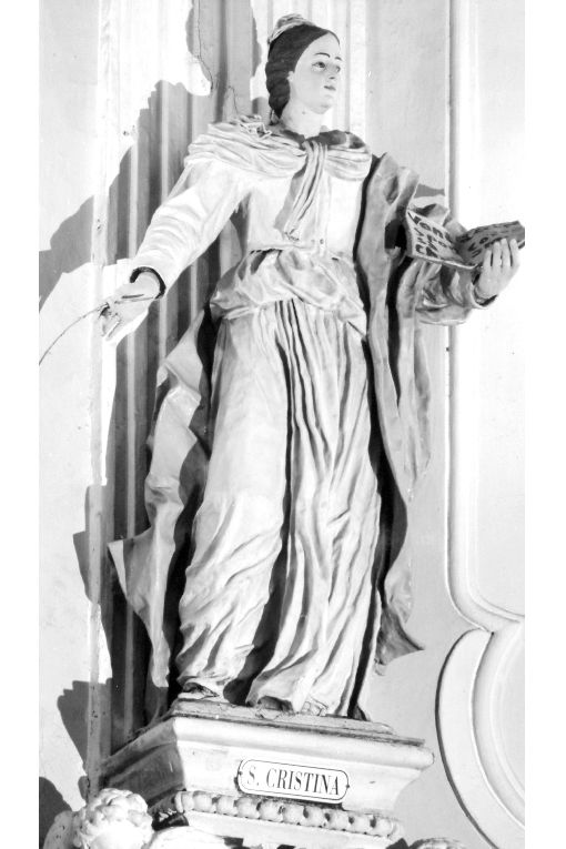 Santa Cristina (statua, elemento d'insieme) - bottega salentina (prima metà sec. XVIII)