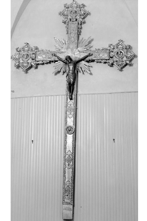 croce d'altare - bottega salentina (seconda metà sec. XVIII)