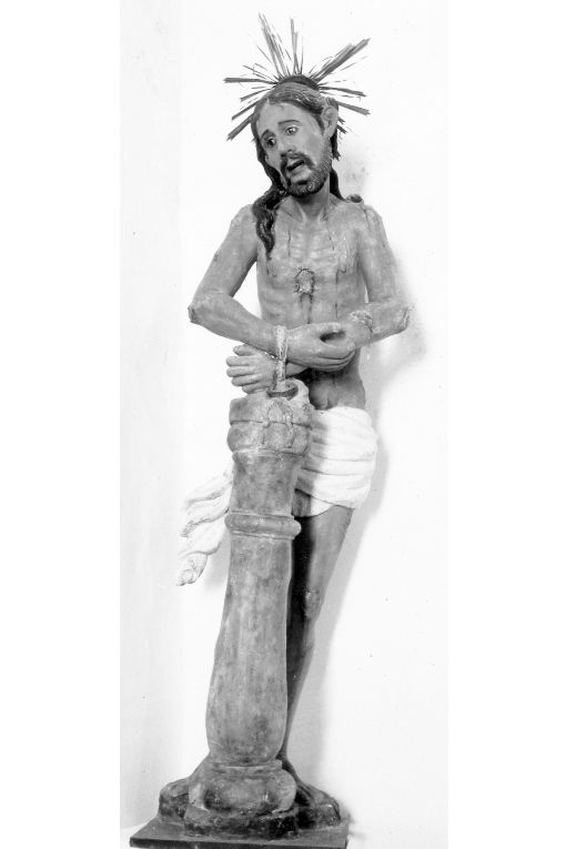 Cristo alla colonna (statua) - ambito salentino (sec. XIX)