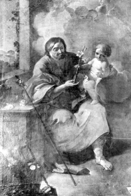 San Giuseppe (dipinto) di Tiso Oronzo (sec. XVIII)