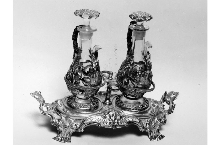 servizio di ampolline - ambito Italia meridionale (seconda metà sec. XIX)