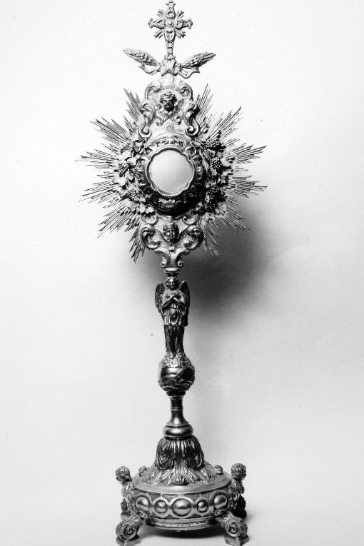 ostensorio - manifattura napoletana (sec. XIX)