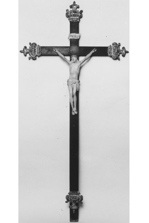 crocifisso - ambito napoletano (seconda metà sec. XVII)