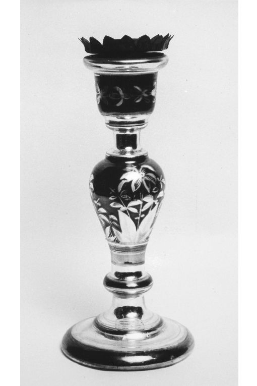 candelabro, coppia - ambito veneziano (seconda metà sec. XVIII)