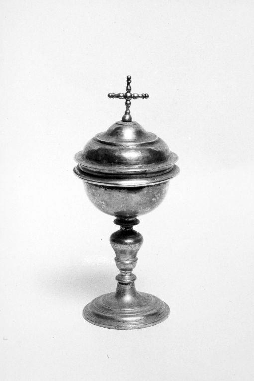 pisside - manifattura napoletana (prima metà sec. XVIII)