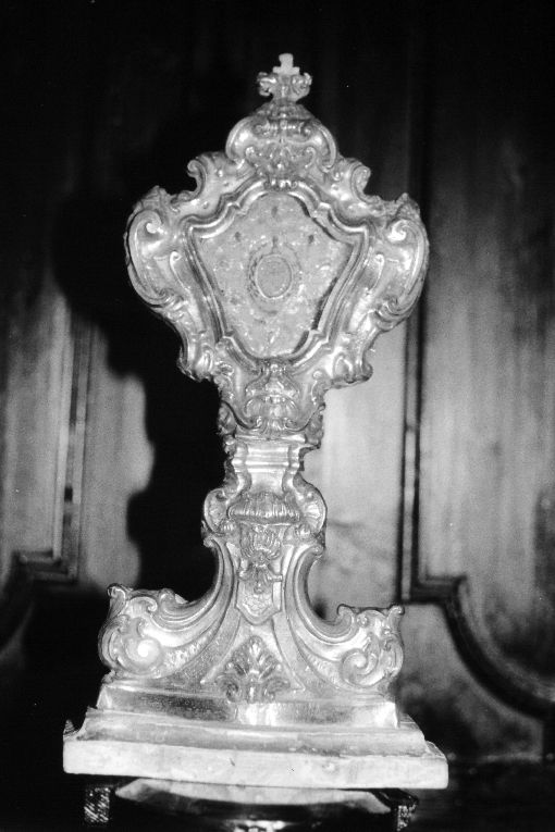 reliquiario - manifattura napoletana (seconda metà sec. XVIII)