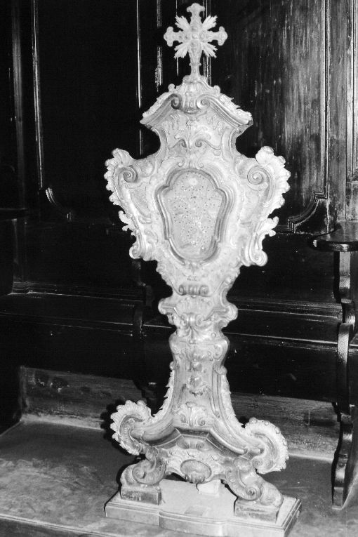 reliquiario, serie - manifattura napoletana (seconda metà sec. XVIII)