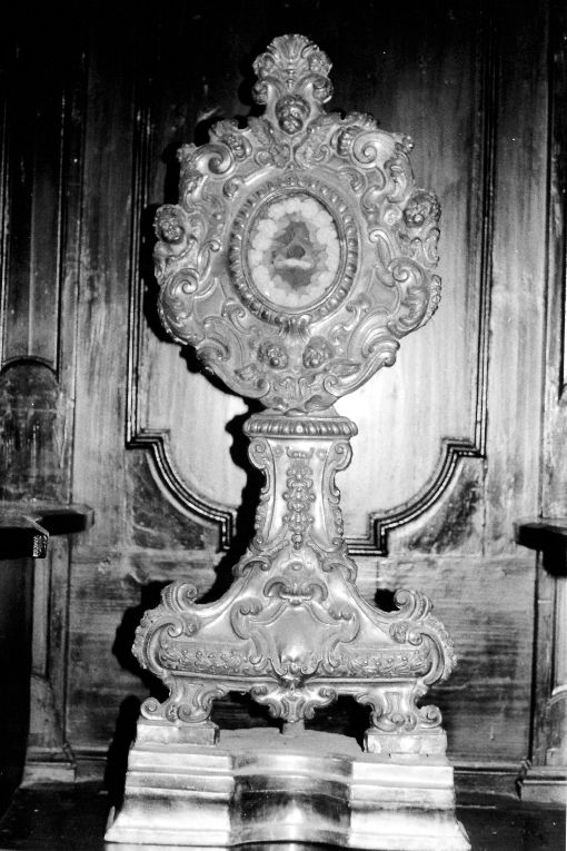 reliquiario, coppia - manifattura napoletana (prima metà sec. XVIII)