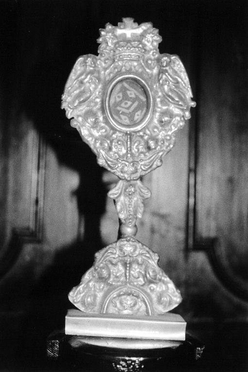 reliquiario - manifattura napoletana (prima metà sec. XVIII)