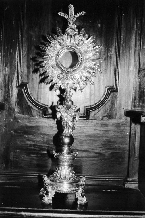 ostensorio - manifattura napoletana (sec. XIX)