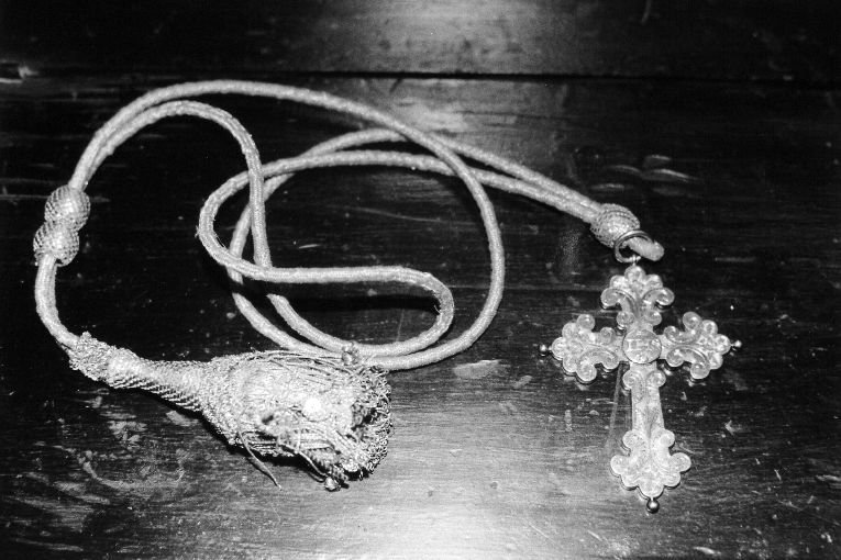 encolpio cruciforme - manifattura napoletana (prima metà sec. XVIII)