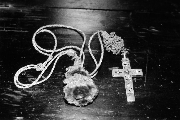 encolpio cruciforme - manifattura napoletana (prima metà sec. XVII)