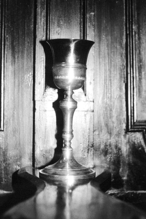 calice - manifattura napoletana (ultimo quarto sec. XIX)