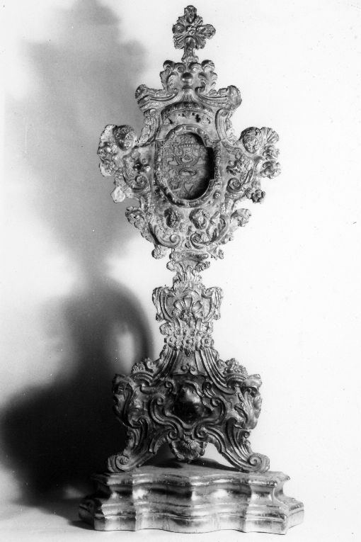 reliquiario - manifattura romana (sec. XVIII)
