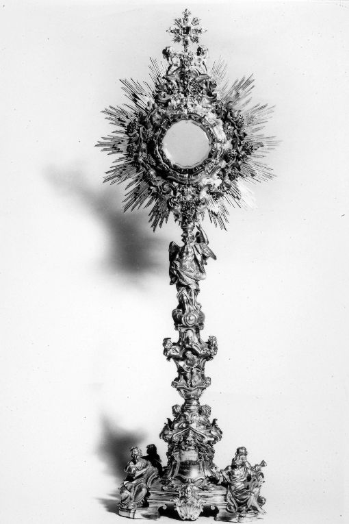 ostensorio - manifattura napoletana (sec. XVIII)