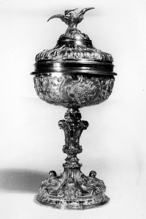 pisside - manifattura napoletana (sec. XVIII)