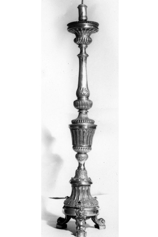 candeliere, serie - manifattura napoletana (sec. XIX)