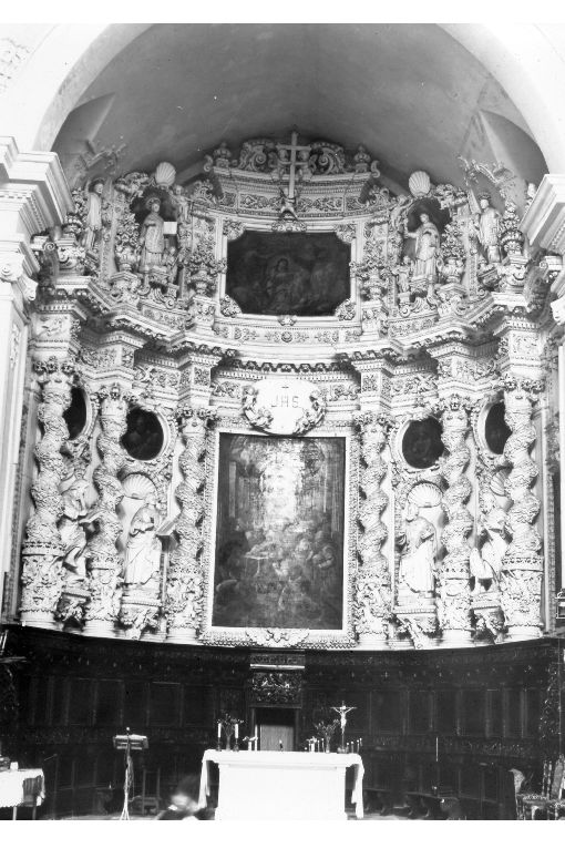 altare maggiore di Cino Giuseppe (attribuito) (sec. XVII)