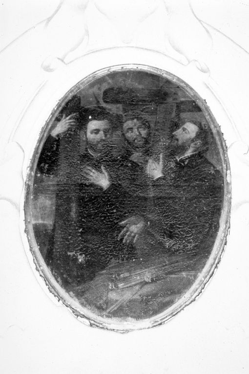 tre martiri gesuiti (dipinto) - ambito salentino (sec. XVIII)