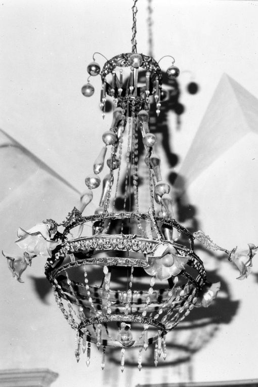 lampadario - manifattura italiana (inizio sec. XIX)