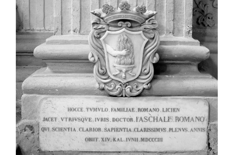 lapide - ambito salentino (sec. XIX)