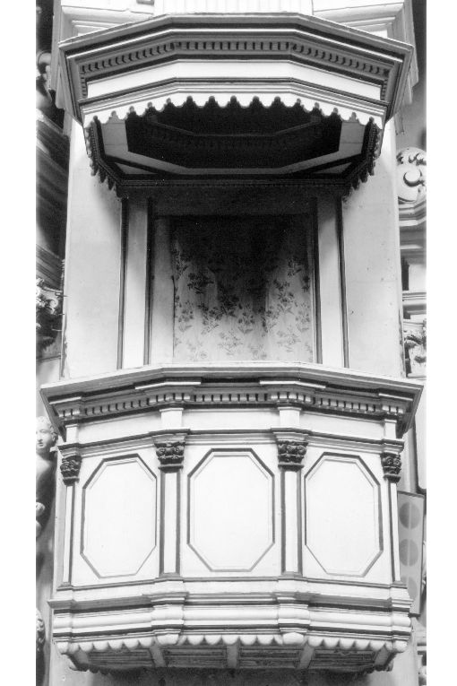 pulpito - produzione Italia meridionale (secondo quarto sec. XVIII)