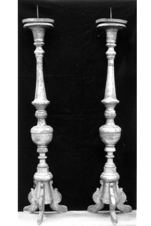 candeliere, serie - produzione Italia meridionale (sec. XVIII)