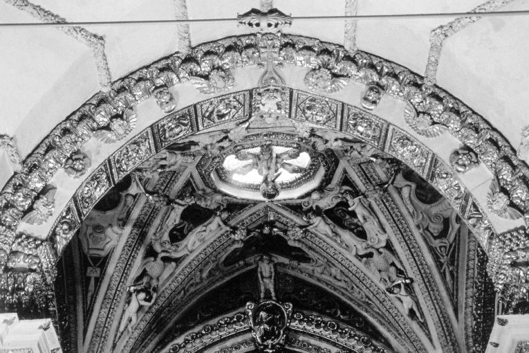 angeli (decorazione plastica) di Zimbalo Francesco Antonio (bottega) (prima metà sec. XVII)