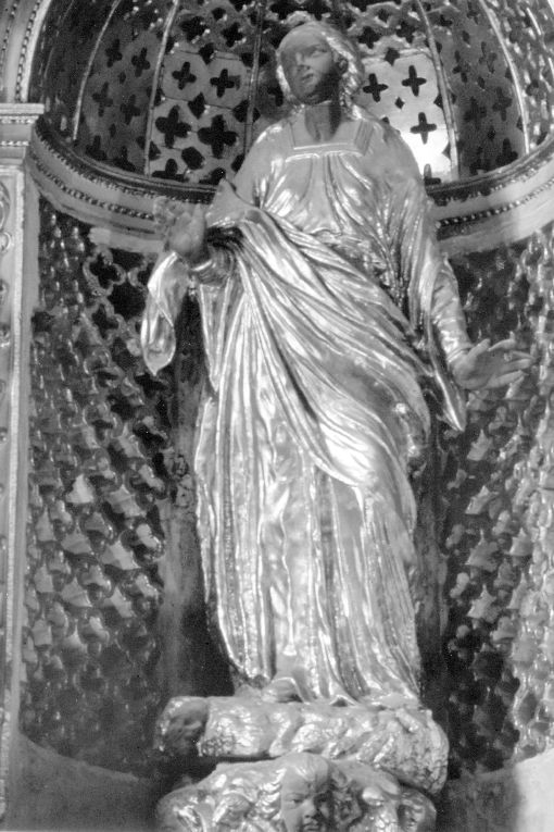 Maria Vergine (statua) di Zimbalo Francesco Antonio (attribuito) (sec. XVII)