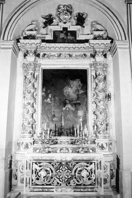 altare di Zimbalo Francesco Antonio (scuola) (prima metà sec. XVII)