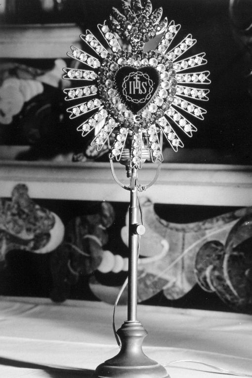 ostensorio - ambito Italia meridionale (prima metà sec. XX)