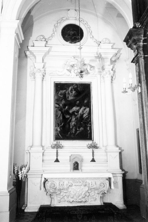 altare - ambito salentino (ultimo quarto sec. XVIII)