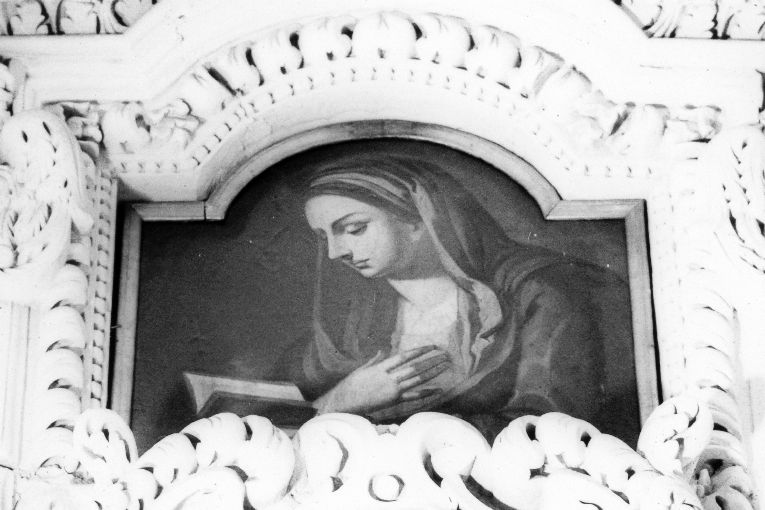 Madonna annunciata (dipinto) - ambito Italia meridionale (?) (secc. XVIII/ XIX)