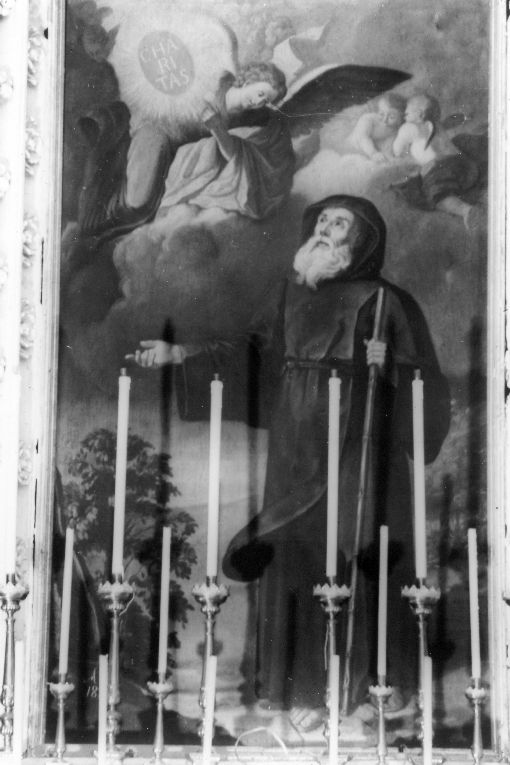 San Francesco di Paola (dipinto) di Calabrese Alessandro (sec. XIX)