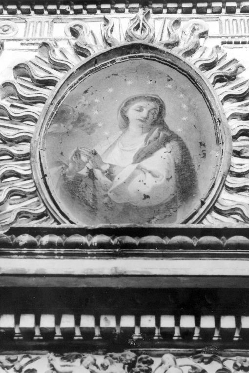 Vergine orante (dipinto) di Tiso Oronzo (attribuito) (seconda metà sec. XVIII)