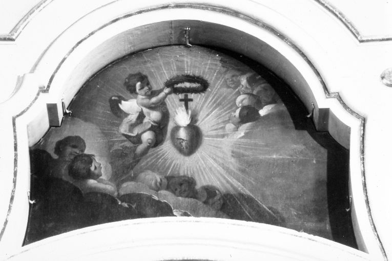 Sacro Cuore di Gesù (dipinto) - ambito Italia meridionale (?) (inizio sec. XX)