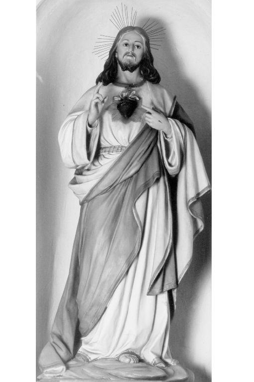 Sacro Cuore di Gesù (statua) - produzione salentina (sec. XX)