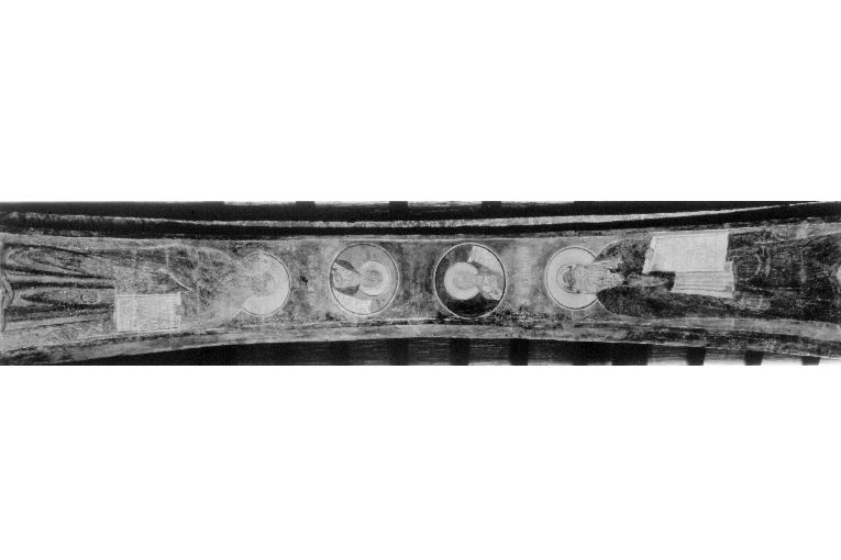 San Giovanni Damasceno (?), Santi monaci e profeti (dipinto) - ambito bizantino (prima metà sec. XIII)