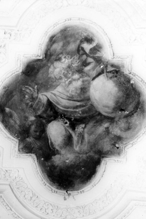 Dio Padre benedicente (dipinto) - ambito salentino (secc. XVII/ XVIII)