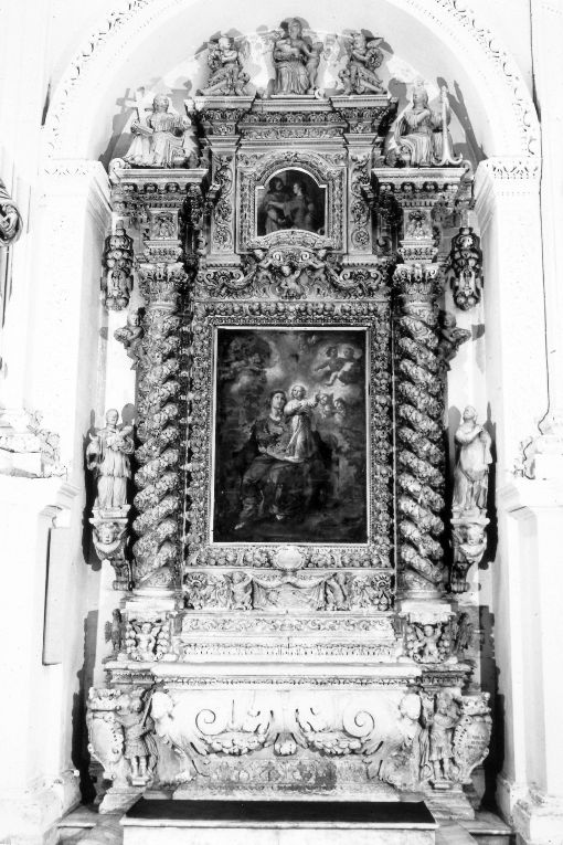 altare - ambito salentino (inizio sec. XVIII)