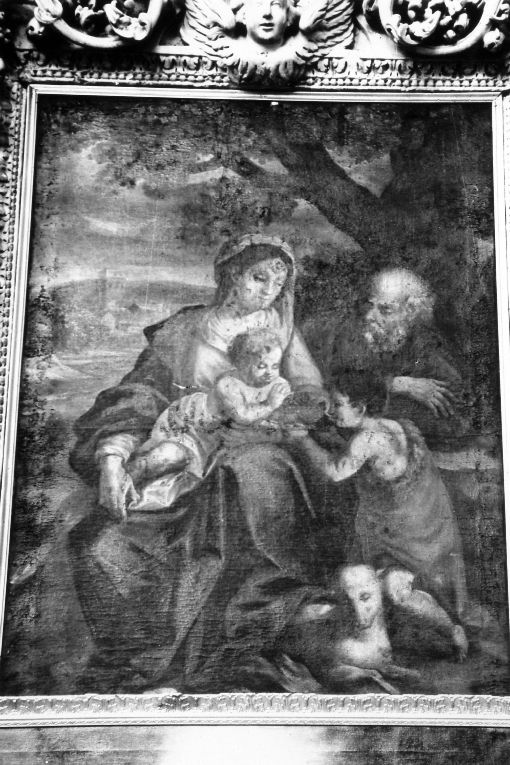 Sacra Famiglia (dipinto) - ambito Italia meridionale (secc. XVII/ XVIII)