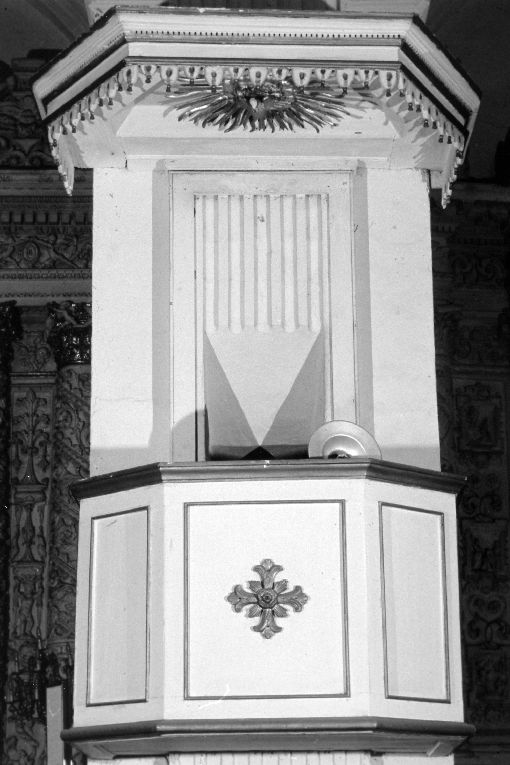 pulpito - ambito salentino (fine/inizio secc. XVIII/ XIX)