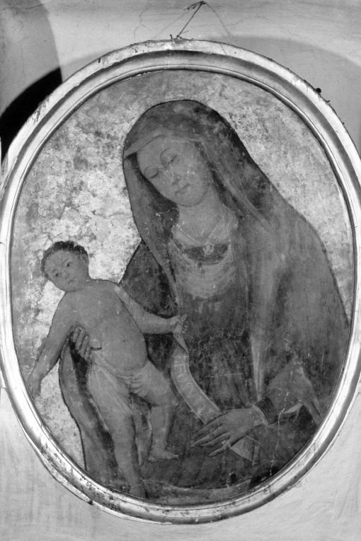 Vergine della carita', Madonna con Bambino (dipinto) - ambito salentino (sec. XVI)