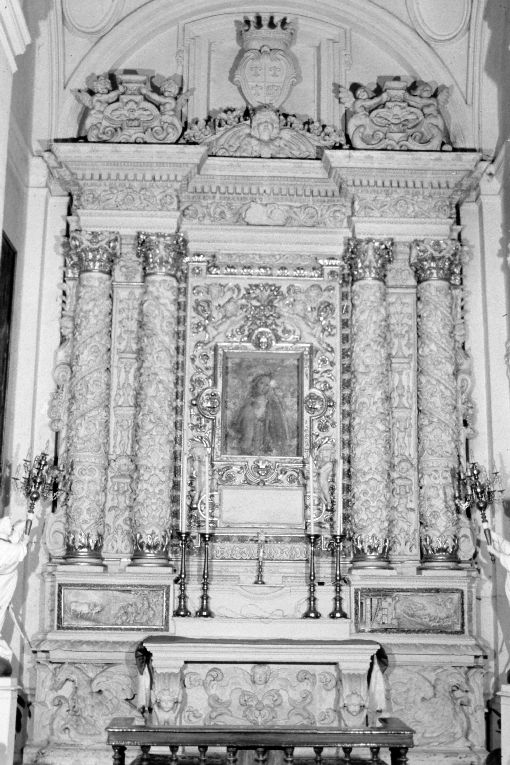 altare - ambito salentino (prima metà sec. XVII)