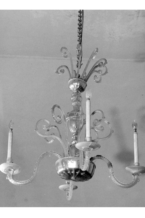 lampadario - manifattura veneta (fine sec. XVIII)