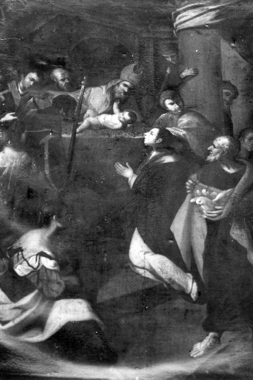 circoncisione di Gesù Bambino (dipinto) - ambito salentino (seconda metà sec. XVII)