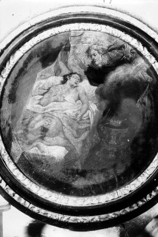 Sogno di Giuseppe (?) (dipinto) - ambito Italia meridionale (fine/inizio secc. XVII/ XVIII)