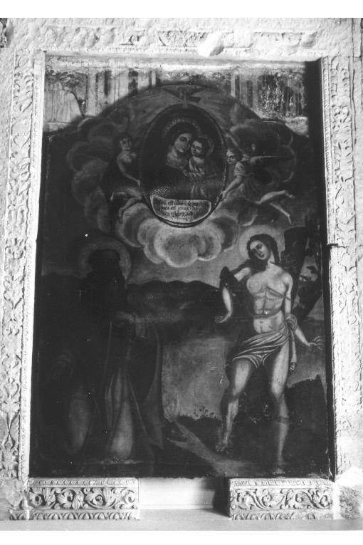 altare, opera isolata - ambito salentino (fine sec. XVI)